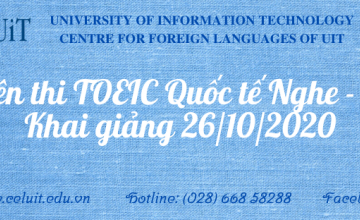 Khai giảng lớp luyện thi TOEIC