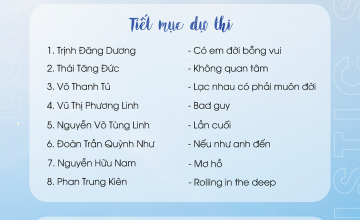 Giao lưu âm nhạc tại Acoustic Show 8