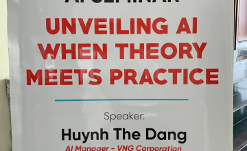 Tổ chức thành công Seminar trí tuệ nhân tạo: Từ lý thuyết đến thực tế