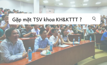 Gặp mặt Tân sinh viên khoa Khoa học và Kỹ thuật Thông tin