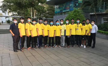 Đội tuyển UIT tham gia kỳ thi Olympic Tin học Sinh viên Việt Nam lần thứ 29