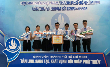 Hội Sinh viên Trường ĐH Công nghệ Thông tin nhận Bằng khen của Trung ương Hội Sinh viên Việt Nam