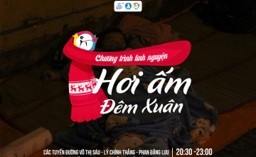 TUYỂN CỘNG TÁC VIÊN CHƯƠNG TRÌNH TÌNH NGUYỆN "HƠI ẤM ĐÊM XUÂN"