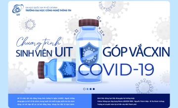 Sinh viên trường Đại học Công nghệ Thông tin góp hơn 12.000.000 vào quỹ Vắcxin Covid-19.