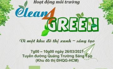 Hoạt động môi trường CLEAN4GREEN 