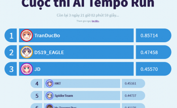  AI TEMPO RUN VÀ NHỮNG CON SỐ 