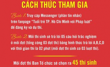 HỘI THI TRỰC TUYẾN "TÔI - CỬ TRI TRẺ" TP. HỒ CHÍ MINH