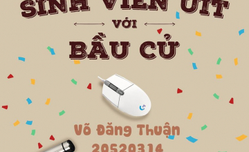 CÔNG BỐ KẾT QUẢ DỰ THI MINIGAME "SINH VIÊN UIT VỚI BẦU CỬ"