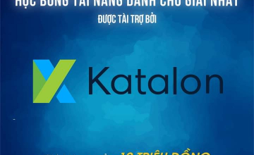 KATALON TÀI TRỢ HỌC BỔNG TÀI NĂNG CHO GAMEUIT HACKATHON 2021 