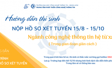 HƯỚNG DẪN NỘP HỒ SƠ TRONG GIAI ĐOẠN GIÃN CÁCH (Hệ Đào tạo từ xa) ĐỢT 2 - KHÓA 2021