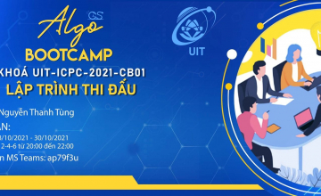 ALGO BOOTCAMP 2021 - Khoá UIT-ICPC-2021-CB01 - Lập trình thi đấu