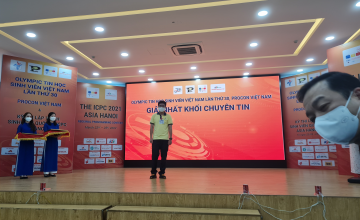 Sinh viên Khoa học Máy tính đạt nhiều thành tích trong đội tuyển UIT tại ICPC và OLP tin học sinh viên toàn quốc 2021