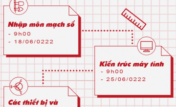 Thông báo chuỗi training cuối kỳ II khoa Kỹ thuật Máy tính