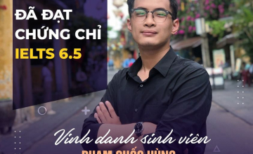 [UIT - You are the best] Vinh danh sinh viên đã xuất sắc đạt chứng chỉ IELTS 6.5