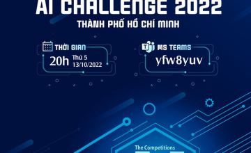 Seminar Giới thiệu và hướng dẫn tham gia cuộc thi Hồ Chí Minh AI Challenge 2022