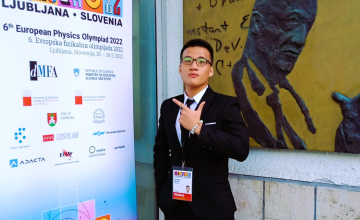 Nguyễn Tấn Dũng - từ Top 5 đại diện Việt Nam thi Olympic Vật lý Châu Âu đến ngôi trường đại học mơ ước UIT
