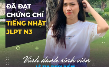 [UIT - You Are The Best] - Vinh danh sinh viên khoa KH&KTTT đã xuất sắc đạt chứng chỉ JLPT N3
