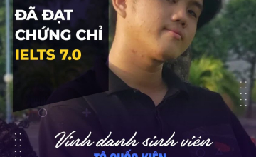 [UIT - You are the best] Vinh danh sinh viên đã xuất sắc đạt chứng chỉ IELTS 7.0