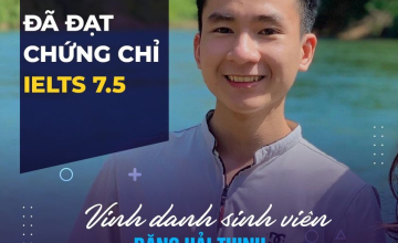 [UIT - You Are The Best] Vinh danh sinh viên khoa CNPM đã xuất sắc đạt chứng chỉ IELTS 7.5