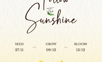 [WebDev Studios] Thông báo mở form đăng ký Follow The Sunshine