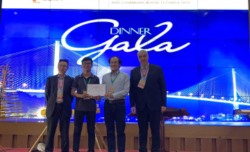 Giải thưởng “Best Paper Award” vinh danh nhóm sinh viên UIT