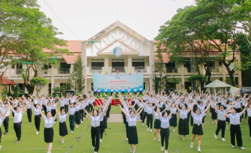   Huy động sinh viên đăng ký tham gia đồng diễn chào mừng Đại hội Hội sinh viên Việt Nam thành phố lần thứ VII, nhiệm kỳ 2023 - 2028 