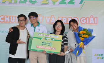 Tổng kết cuộc thi AISC’22 “Advanced information Systems Contest”