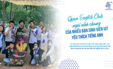 Open English Club - ngôi nhà chung của nhiều bạn sinh viên yêu thích tiếng Anh