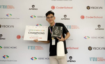 Chúc mừng sinh viên UIT xuất sắc đạt giải nhất Google Developer Student Clubs (GDSC) Hackathon VietNam 2023