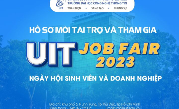 Hồ sơ mời tài trợ và tham gia UIT Job Fair 2023