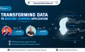 Seminar “Transforming Data to Machine Learning Application”