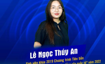 Giới thiệu Đại sứ khách mời Lê Ngọc Thúy An tại số phát sóng thứ 3:Khám phá ngành Hệ thống thông tin & Thương mại điện tử 