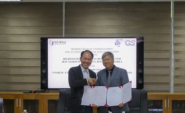Lễ ký kết hợp tác nghiên cứu giữa UIT và Đại Học Jeju