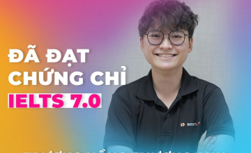 [UIT - You are the best] Vinh danh sinh viên Trương Hồng Phương Anh đã xuất sắc đạt chứng chỉ IELTS 7.0