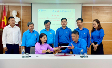 Công đoàn cơ quan Đại học Quốc gia TP. Hồ Chí Minh (ĐHQG- HCM) và tổ chức tài chính vi mô CEP - Chi nhánh Thủ Đức ký kết thỏa thuận hợp tác 