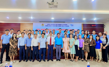  Công đoàn Đại học Quốc gia TP. Hồ Chí Minh (ĐHQG - HCM) tập huấn cho gần 170 cán bộ công đoàn về công tác tài chính và công tác dư luận xã hội đợt 1 năm 2023