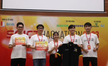 Đội W1_Doppelganger đạt giải ba cuộc thi SoICT Hackathon 2023 