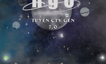 [CLB Sách và Hành động UIT] Thông báo mở form tuyển CTV Gen 7.0
