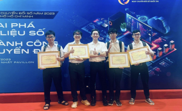 Chúc mừng đội W1_BlazeWarriors đã đạt giải khuyến khích của Hội thi Thử thách Trí tuệ Nhân tạo (AI Challenge) Thành phố Hồ Chí Minh