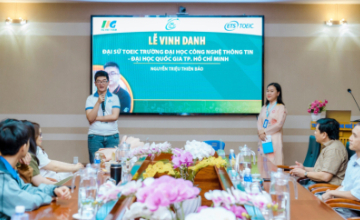  Đại sứ Toeic Việt Nam 2023 và hành trình vượt qua nỗi sợ của chàng sinh viên UIT
