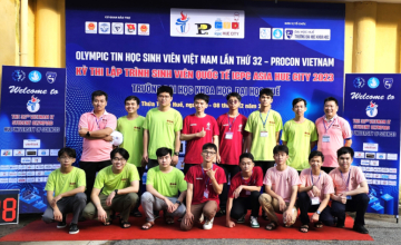  Đội tuyển UIT sẵn sàng tranh tài tại kỳ thi lập trình quốc tế ICPC ASIA HUE city 2023