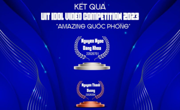  UIT Idol Video Competition 2023 chủ đề “Amazing Quốc phòng” đã tìm thấy người chiến thắng