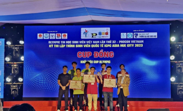 Sinh viên UIT giành "cú đúp" giải thưởng danh giá