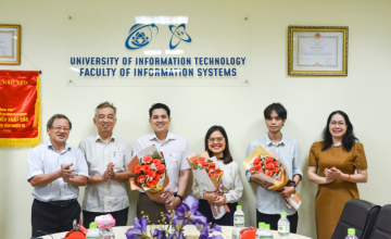 Chúc mừng các Học viên Cao học ngành Hệ thống Thông tin bảo vệ thành công Luận văn Thạc sĩ