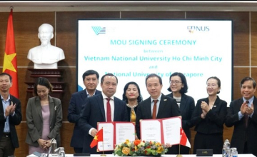  Sinh viên Đại học Quốc gia TP.HCM có thể chuyển tiếp qua Đại học Quốc gia Singapore