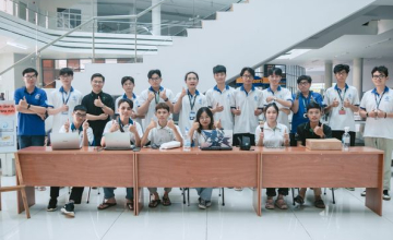 Tổng kết hoạt động của đội hình Máy tính cũ - Tri thức mới tại ngày hội Vang sắc
