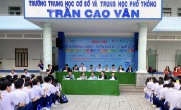  BCU và hành trình tương lai sáng tạo tại Ngày hội Tuyển sinh THPT Trần Cao Vân 
