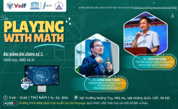 Sự kiện nhân Ngày Quốc tế Toán học với chủ đề “Playing With Math”: Hình học , IMO và AI