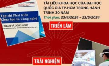  Chào mừng Kỷ niệm 30 năm thành lập ĐHQG-HCM (1995-2025),  Ngày Sách và Văn hóa đọc Việt Nam (21/4).