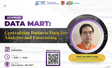 Mở đăng ký seminar "Data Mart: Centralizing Business Data for Analytics and Forecasting" 